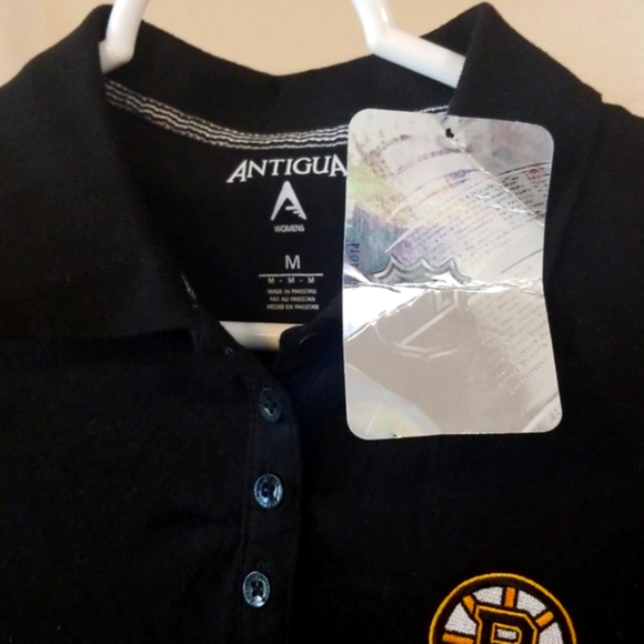 Boston Bruins Polo Shirt, Medium - Picture 3 of 4